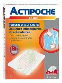 Actipoche Patch Chauffant Douleurs Musculaires B/2 à Poitiers