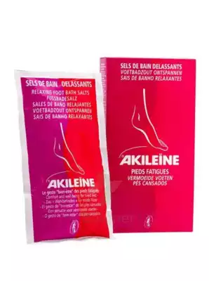 Akileine Soins Rouges Sels De Bain DÉlassant 2sach/150g à Poitiers