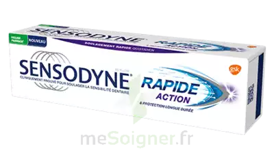Sensodyne Rapide Pâte Dentifrice Dents Sensibles 75ml à Poitiers